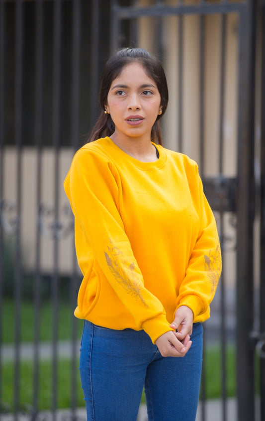 Polera Mostaza Pluma